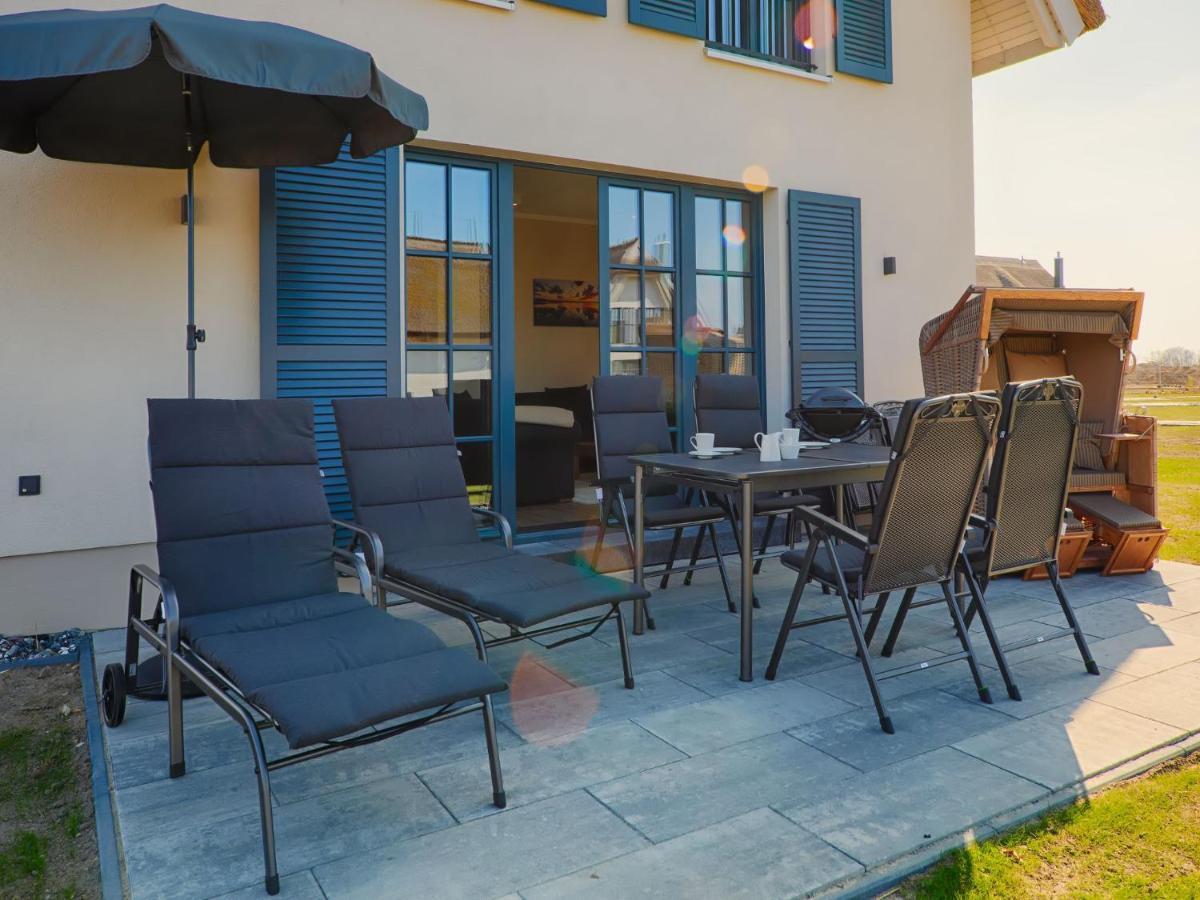 Reetland Am Meer - Luxus Reetdachvilla Mit 3 Schlafzimmern, Sauna Und Kamin F18 Dranske Buitenkant foto